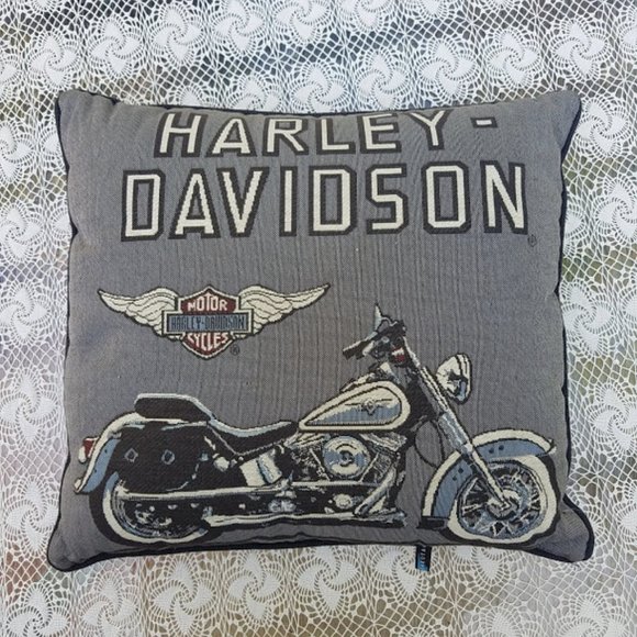 harley davidson accent pillows